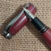 Stylo plume en amarante