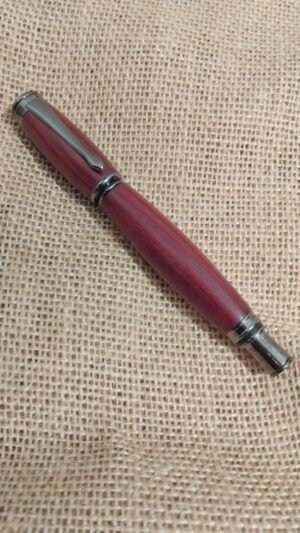 Stylo plume en amarante