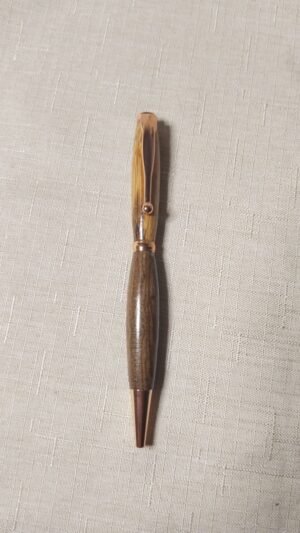 Stylo quart tournant en bois de serpent et cytise