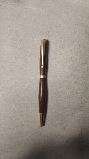 Stylo quart tournant en Azobé