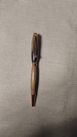 Stylo quart tournant en Ziricote