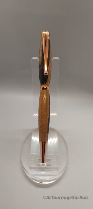 Stylo quart tournant en Ziricote