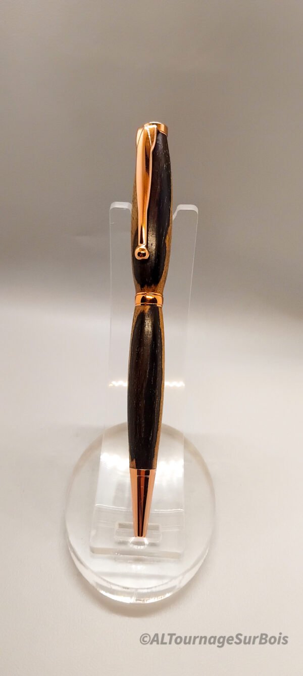 Stylo quart tournant en Ziricote
